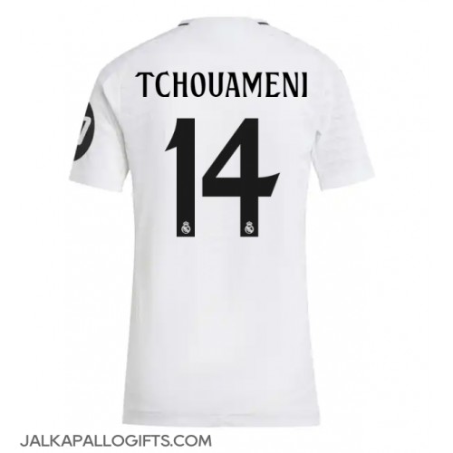 Real Madrid Aurelien Tchouameni #14 Kotipaita Naiset 2024-25 Lyhythihainen